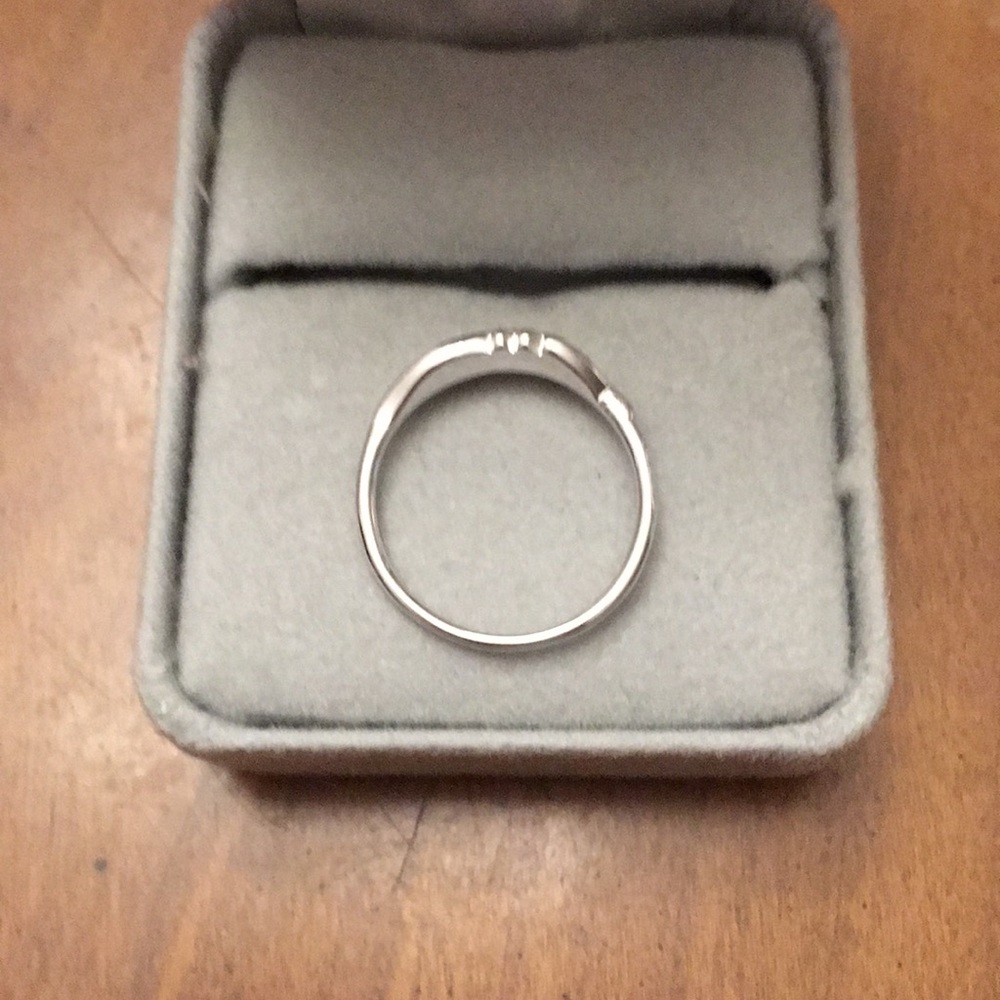 STERLING SILVER FEATHER RING - Picture 2 of 7